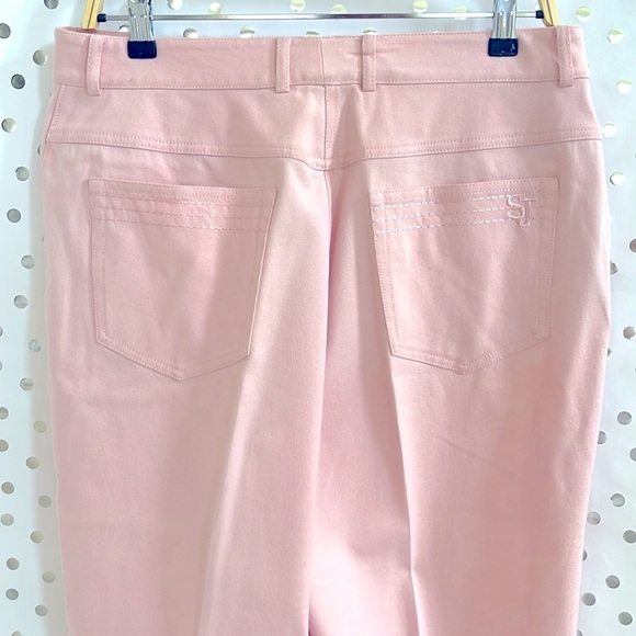St. John Blush Straight Leg Pants - Picture 9 of 15